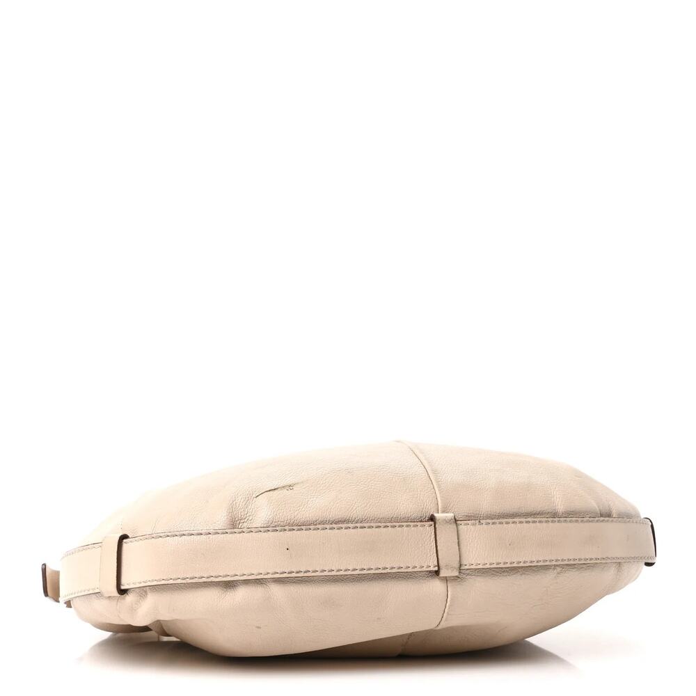 Yves Saint Laurent YSL Mombasa Leather White/Cream - Picture 6 of 9